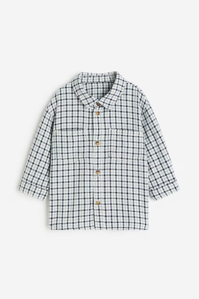 Cotton flannel shirt