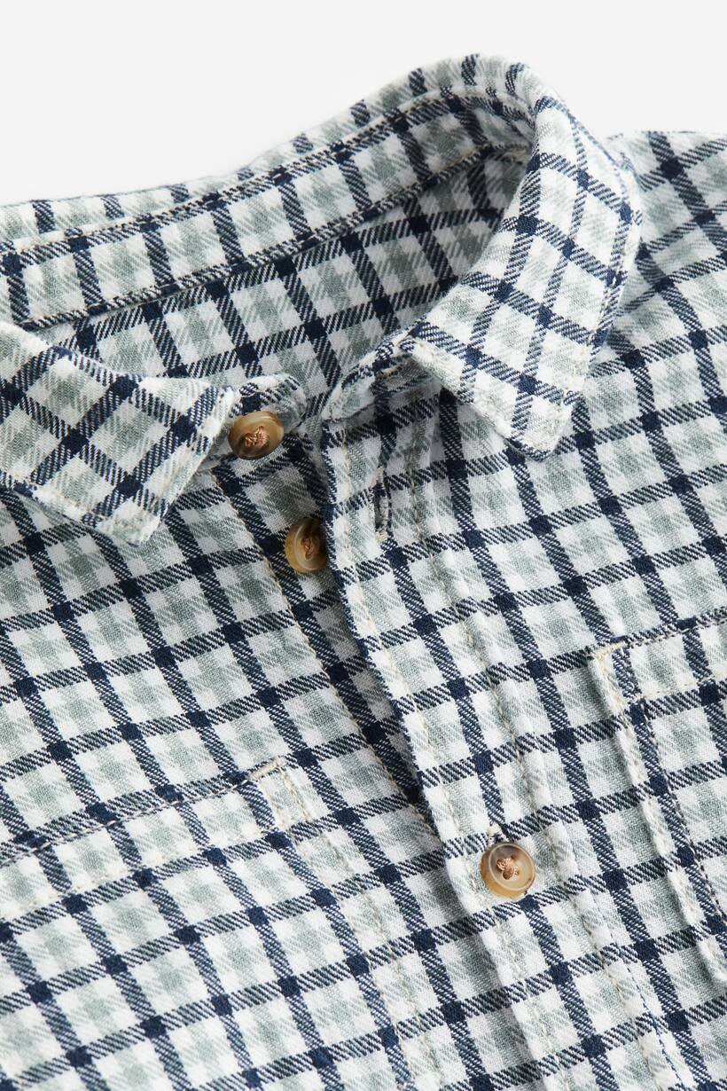 Cotton flannel shirt