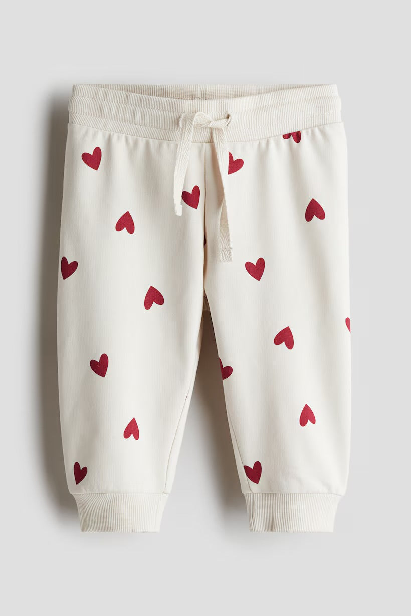 Cotton sweatshirt and sweatpants set
