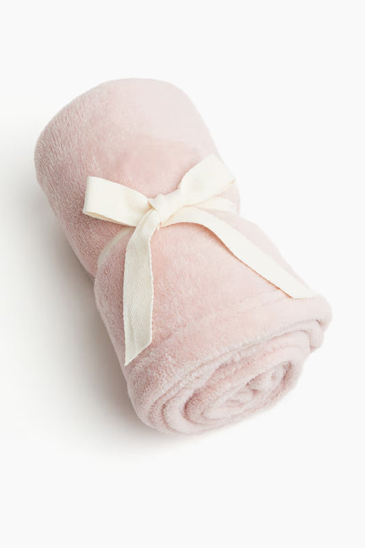 Fleece baby blanket