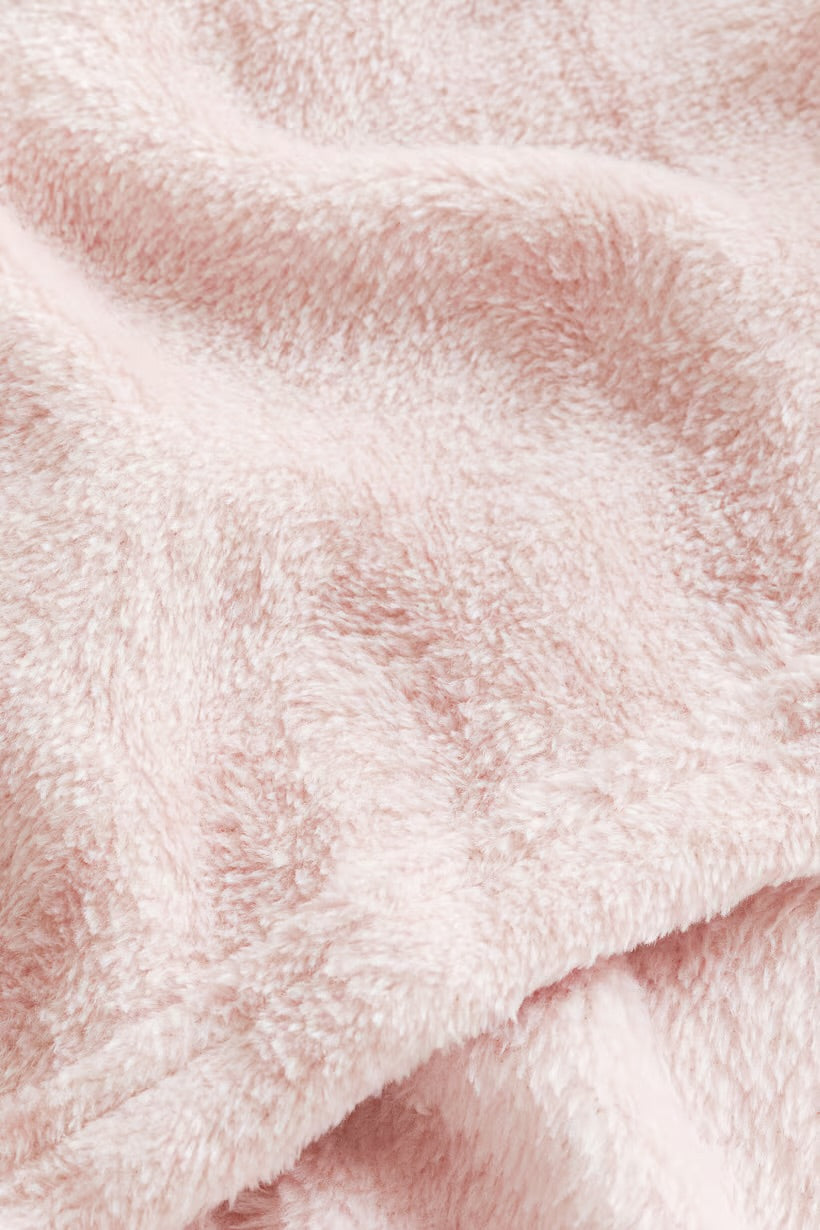 Fleece baby blanket