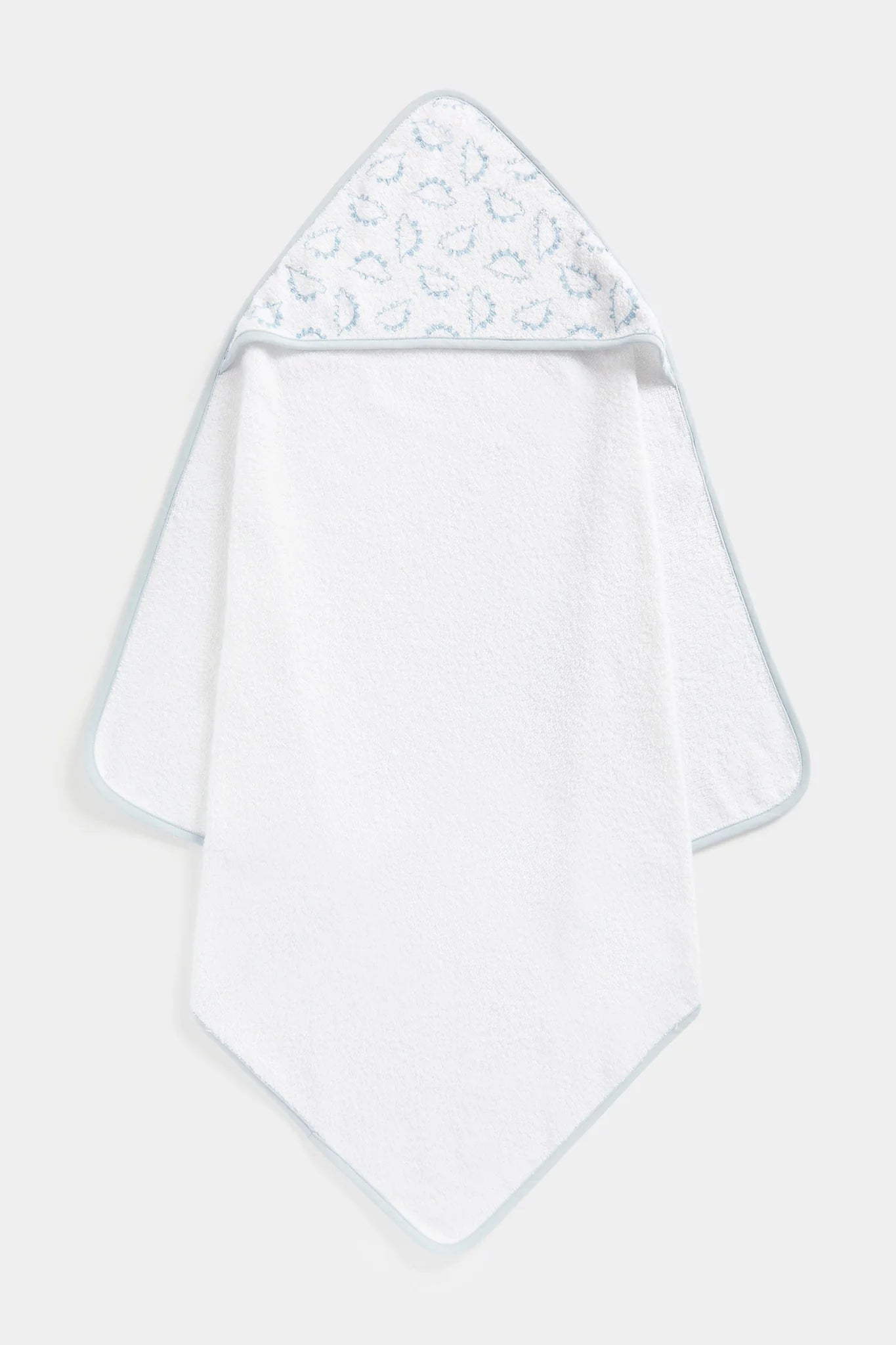 Blue towel