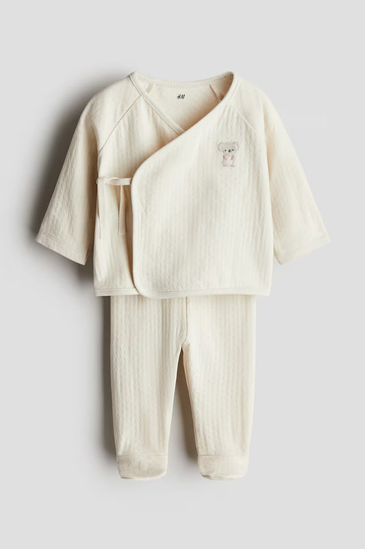 2 pieces cotton jersey set