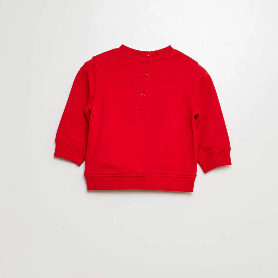 red sweatshirt