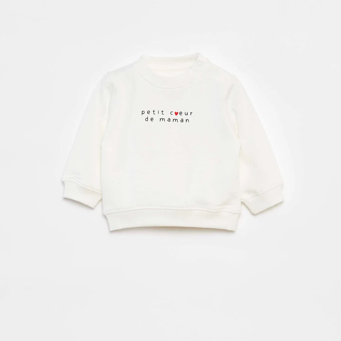White sweatshirt