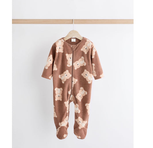 Fleece sleepsuit
